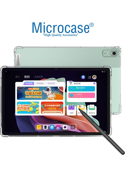 Lenovo Tab P11 2.gen 11.5 Inch Anti Shock Series Silikon Tpu Soft Kılıf - Şeffaf AL3308