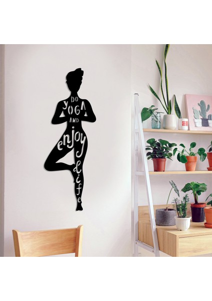 Do Yoga Enjoy Life - Metal Tablo