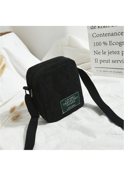 Siyah Yeni Moda Güzel Kadın Bayanlar Çanta Mini Tek Omuz Askılı Çanta Kadife Satchel Tote Çanta Telefonu Çanta (Yurt Dışından) fiyatları