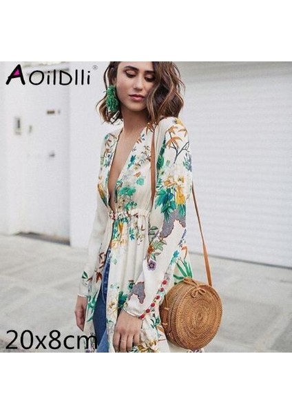 Stil 4 2022 Ins Popüler Kadınlar El Yapımı Yuvarlak Plaj Omuz Çantası Bali Daire Hasır Çanta Yaz Dokuma Rattan Çanta Kadın Messenger Çanta (Yurt Dışından) fiyatları
