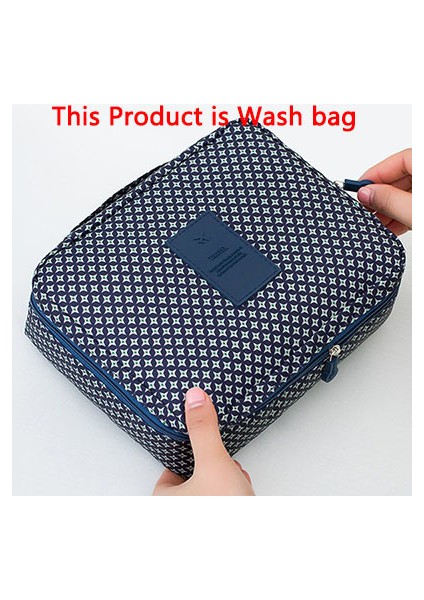 Donanma Yıldızı 1 Adet 8 Adet Set Seyahat Organizatör Saklama Torbaları Bavul Bagaj Organizatör Giyim Ayakkabı Düzenli Kılıfı Çanta Taşınabilir Ambalaj Seti Saklama Kutuları (Yurt Dışından)