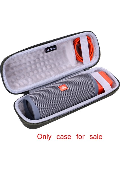 Jbl Flıp 5 Flıp 4 Flıp 3 Için CS496 Ltgem Eva Sert Kılıf Su Geçirmez Taşınabilir Bluetooth Hoparlör - Seyahat Koruyucu Taşıma Çantası (Yurt Dışından)
