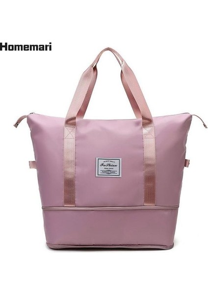 A-4 Yeni Uçak Çantası Katlanabilir Seyahat Giyim Çantası Iş Gezisi Büyük Organizatör Çantası Bagaj Saklama Çantası Çanta Yoga Spor Tote Kadınlar (Yurt Dışından)