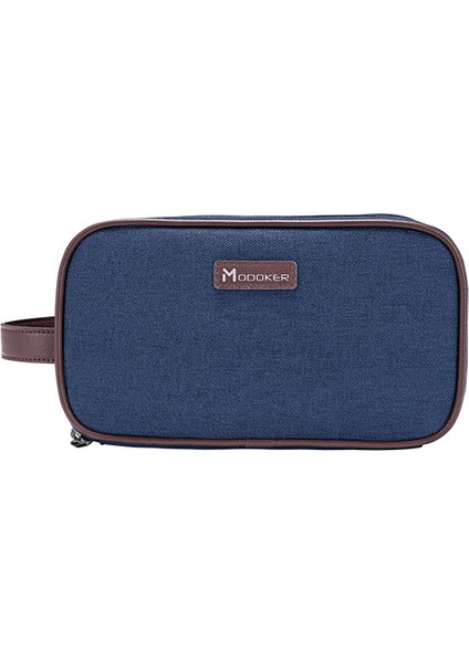 Mavi Modoker Erkekler Iş Seyahat Çantası Bagaj Organizatör Yıkama Çantası Genç Tatil Üniversite Öğrencileri Için Dayanıklı Paket Moda Mavi (Yurt Dışından)