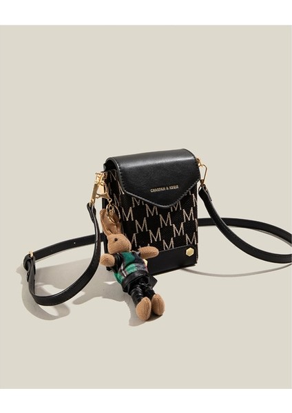 Pciture Color Maxdutti Ins Moda Çanta Kadın Blogger Messenger Çanta Baskı Koltuk Altı Çanta Tek Omuz Zinciri Iphone Küçük Kare Kadın Çantası (Yurt Dışından)