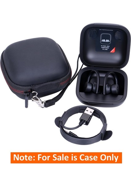Satılık Tek Kılıf Ltgem Siyah Eva Powerbeats Pro Tamamen Kablosuz Kulaklık Için Su Geçirmez Darbeye Dayanıklı Sert Kılıf (Yurt Dışından) modelleri