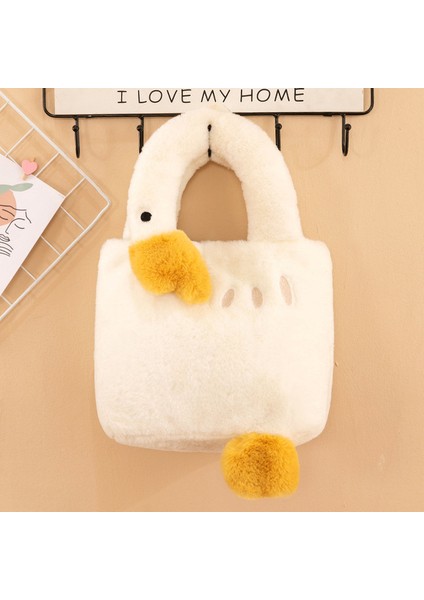Stil 10 Kadın Lolita Peluş Kedi Messenger Çanta Kadın Ins Vahşi Sevimli Kız Kalp Zincir Omuz Çantası (Yurt Dışından)