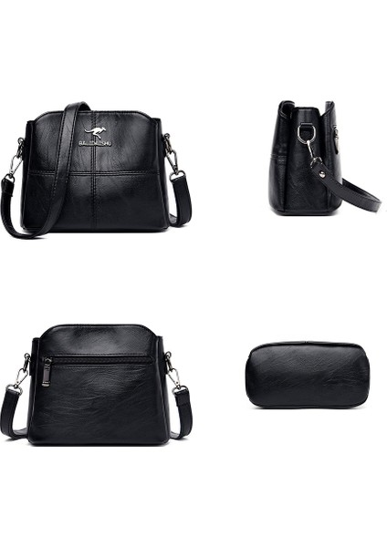 3 Katmanlar Yeşil Yüksek Kaliteli Yumuşak Deri Omuz Kadınlar Için Crossbody Çanta 2022 Yeni Lüks Çanta Kadın Çanta Tasarımcısı Messenger Çanta Sac (Yurt Dışından)