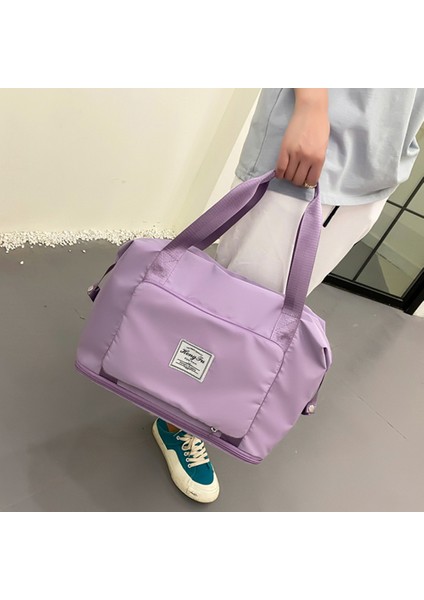 Ben Moda Kadın Omuz Çantaları Büyük Kapasiteli Katlanır Seyahat Çantaları Su Geçirmez Bez Spor Çantası Seyahat Aksesuarları (Yurt Dışından) indirimleri