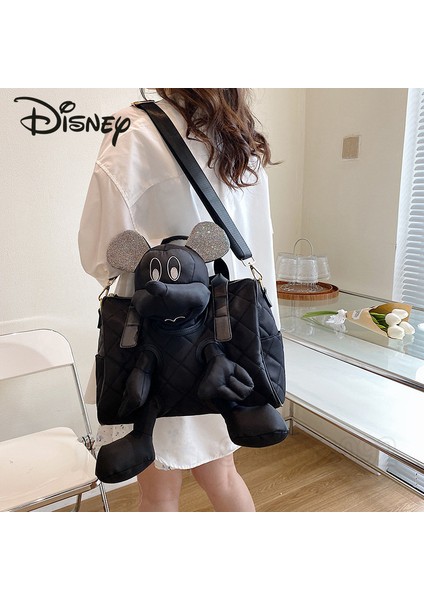 B Disney Mickey Yeni Kadın El Çantası Lüks Marka Karikatür Figürü Kadın Çantası Büyük Kapasiteli Moda Trendi Çok Fonksiyonlu Tote Çanta (Yurt Dışından) indirimleri
