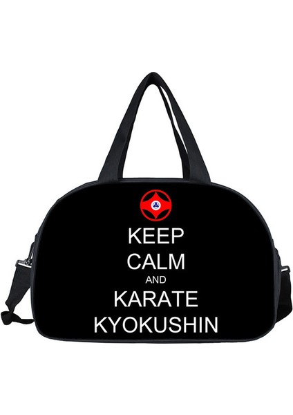 DSTTAEKWONDO06 Serin Dövüş Sanatı Judo/tekvando/karate/aikido Seyahat Çantası Kadın Erkek Çanta Çok Fonksiyonlu Duffel Çanta Ayakkabı Tutucu (Yurt Dışından)