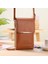 Pu Deri Kadın Dokunmatik Ekran Telefon Kızlar Için Kadın Mini Kart Sahipleri Küçük Dikey Crossbody Dropshipping Çantası (Yurt Dışından) 1