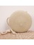 Bej Gusure Yaz Dokuma Hasır Kadın Için Crossbody Yuvarlak El Yapımı Rattan Plaj Küçük Seyahat Kadın Omuz Çantası (Yurt Dışından) 1
