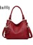 Kadın Gerçek Deri Kadın Postacı Tasarımcı Crossbody Kadın En Saplı Bez Omuz Bolsos Mujer Çantası (Yurt Dışından) 3