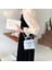 Style2- Pembe Zincir Kadın Kumaş Crossbody Pembe Renk Tek Omuz Ekose Izgara Damalı Kova Mini Çantası (Yurt Dışından) 5
