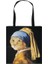 Cat-13 Komik Kedi Cosplay Mona Lisa Baskı Kadın Yağlıboya Kedi Tote Yüksek Kapasiteli Tuval Kadın Alışveriş Çantası (Yurt Dışından) 5