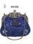 Lacivert Özel Teklif Kadın Ziyafet Mini Clutch Düğün Akşam Boncuklu Payetli Makyaj Mujer Bolso 2583-Y Çantası (Yurt Dışından) 1