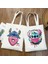 59005 Kawaii Komik Disney Stitch Tote Kanvas Omuz Eko Hip Hop Lilo ve Stitch Alışveriş Kadın Tote Shopper Kadın Çantası (Yurt Dışından) 2