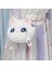 Kadın Lolita Peluş Kedi Messenger Kadın Ins Vahşi Sevimli Kız Kalp Zincir Omuz Çantası (Yurt Dışından) 1
