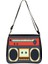 YXBTAPEC07CW Kaset Teyp Baskı Omuz 80'lere Geri 90'lar Kadın Seyahat Için Crossbody Kadın Telefon Tutucu Çantası (Yurt Dışından) 4