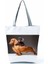 HL2556 Dachshund Baskılı Kadın Yüksek Kapasiteli Seyahat Plaj Omuz Hayvan Grafik Alışveriş Mutfak den Bakkal Çantası (Yurt Dışından) 4