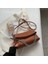 Kırmızı Leftsıde Omuz Yan Kadın Için Trendleri Tasarımcı Küçük Yumuşak Deri Crossbody Zincir ve Cüzdanlar Çantası (Yurt Dışından) 1