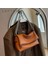 Kırmızı Leftsıde Omuz Yan Kadın Için Trendleri Tasarımcı Küçük Yumuşak Deri Crossbody Zincir ve Cüzdanlar Çantası (Yurt Dışından) 2