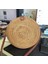 22X10 Ins Popüler Kadın El Yapımı Yuvarlak Plaj Omuz Bali Daire Hasır Yaz Dokuma Rattan Kadın Messenger Çantası (Yurt Dışından) 1