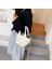 Örgü Pu Deri Kadın Için Crossbody 2020 Omuzdan Askili Kadın ve Cüzdanlar Kadın Seyahat Kova Çantası (Yurt Dışından) 3