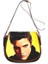 XXX035DM (5) Elvis Presley Baskı Kadın Crossbody Kadın Fermuarlı Omuz Kadın Omuz Çantası (Yurt Dışından) 1