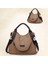 Büyük Cep Casual Tote Kadın Kadın Için Crossbody Tuval Kapasiteli Kadın El Çantası (Yurt Dışından) 1
