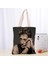 19 Johnny Hallyday Tote Katlanabilir Alışveriş den Kullanılabilir Eko Büyük Unisex Kanvas Kumaş Omuz Tote Bakkal Bez Kese Çantası (Yurt Dışından) 1