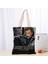 19 Johnny Hallyday Tote Katlanabilir Alışveriş den Kullanılabilir Eko Büyük Unisex Kanvas Kumaş Omuz Tote Bakkal Bez Kese Çantası (Yurt Dışından) 2