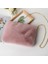 Kauçuk Kırmızı Taklit Kürk Crossbody Kadın Için Sonbahar Kış Peluş ve Kadın Telefonu Omuz Kız Cüzdan Çantası (Yurt Dışından) 1
