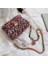 Pembe Kadın Için Ana Kesesi Femme El Dokuma Şerit Iplik Kanca Örme Kadın Omuz Crossbody Debriyaj Çantası (Yurt Dışından) 1