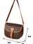 Omuz Vintage Pu Deri Kadın Omuz ve Kadın Flap Crossbody Tote Debriyaj Çantası (Yurt Dışından) 3