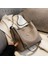 Leftsıde Küçük Kova Trend Vintage Kadın Deri Tasarımcı Basit ve Cüzdanlar Crossbody Çantası (Yurt Dışından) 2