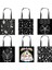 BSTDWITCHTIM08 Witch / 666 / Dolu Şeytan Kadın Omuz Baphomet / Cadılık Kedi Nedensel Tote Kadın Alışveriş Çantası (Yurt Dışından) 5