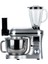 SM50 Gümüş LED Ekranlı Hamur Mayalama Kıyma Çekme Blender 2000W 6,5 Litre Stand Mikser Mutfak Şefi Hamur Yoğurma Makinesi 5
