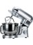 SM50 Gümüş LED Ekranlı Hamur Mayalama Kıyma Çekme Blender 2000W 6,5 Litre Stand Mikser Mutfak Şefi Hamur Yoğurma Makinesi 7