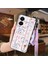 Telefon Kılıfı Vivo Y22/Y22S Kordon Bileklikli Karikatür Telefon Kılıfı (Yurt Dışından) 1