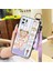 Telefon Kılıfı Oppo A16K/A16E Kordon Bileklikli Karikatür Telefon Kılıfı (Yurt Dışından) 1