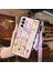 Telefon Kılıfı Samsung Galaxy A14 Kordon Bileklikli Karikatür Telefon Kılıfı (Yurt Dışından) 1