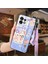Telefon Kılıfı Motorola Moto X40/X40 Pro Kordon Bileklikli Karikatür Telefon Kılıfı (Yurt Dışından) 1