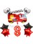 Itfaiye Balon Set Fireman Folyo Balon Set Konsept Doğum Günü Set Yaş Balon 1