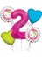 Hello Kitty Balon Set Hello Kitty Folyo Balon Set Konsept Doğum Günü Set 2 Yaş Balon 1