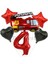 Itfaiye Balon Set Fireman Folyo Balon Set Konsept Doğum Günü Set Yaş Balon 1