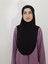 Namaz Örtüsü Khimar, Hazır Büyük Esarp, Malezya Modeli, Hijap ,hac Umre Icin Sandy Kumas Siyah 3