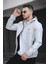 Bailey Suya Dayanaklı Slim Fit Erkek Kapüşonlu Mevsimlik Mont Yağmurluk 1