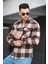 Vadim Slim Fit Pamuklu Ekoseli Çift Cep Erkek Oduncu Gömlek 2